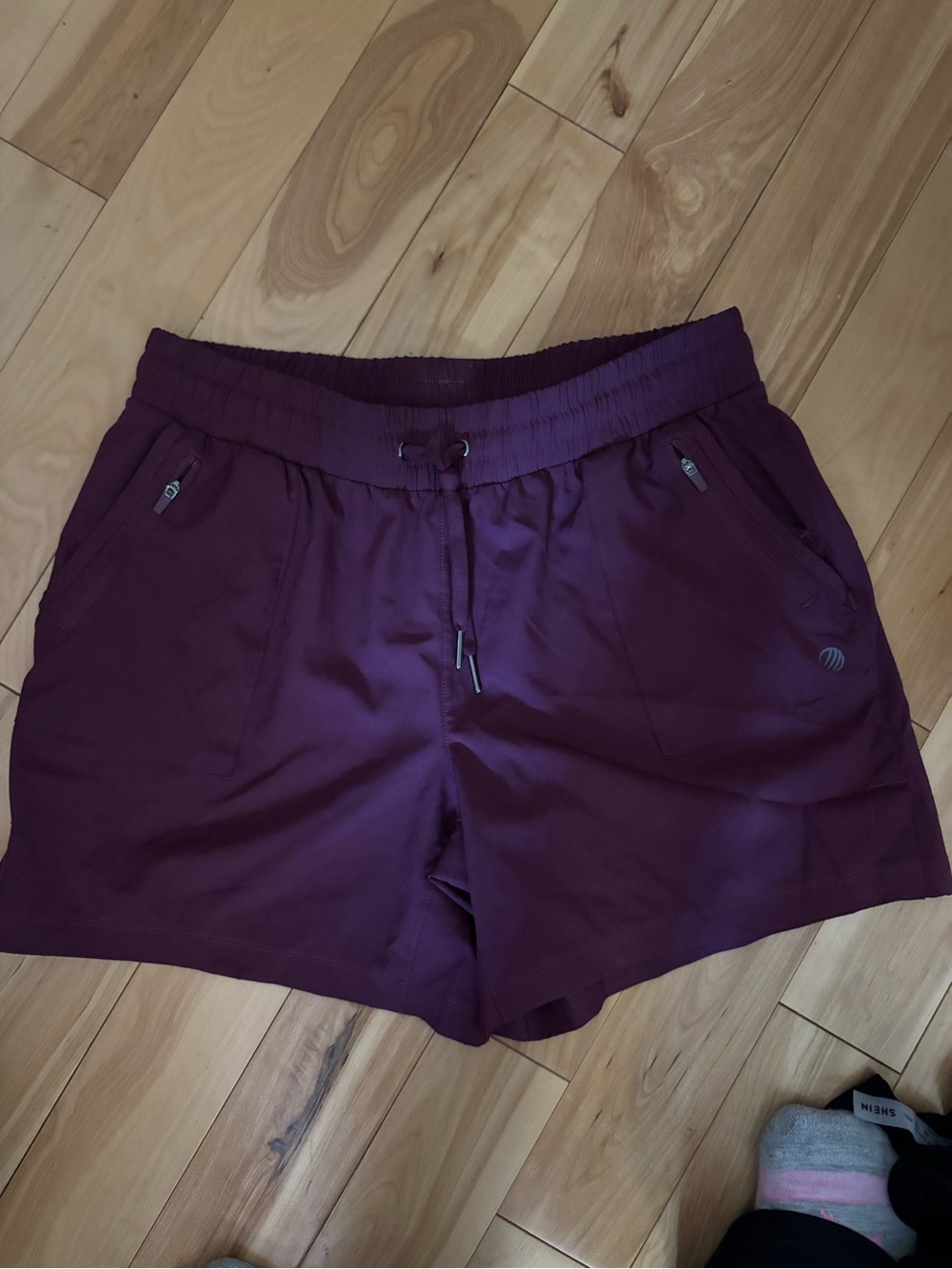MPG Maroon Athletic Pull-On Shorts